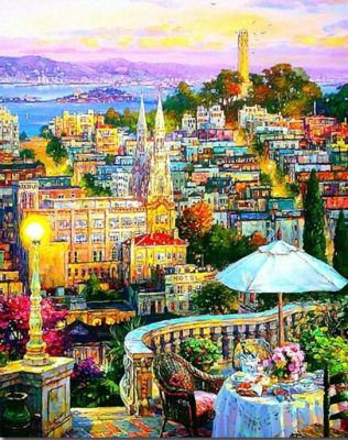 Naples Beautiful View Cities Paint By Numbers