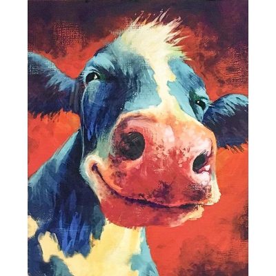 Happy Cow paint by numbers