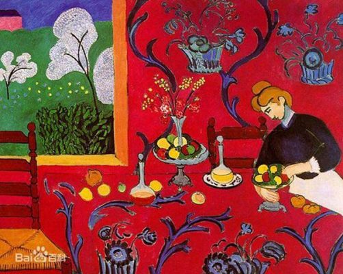 Harmony in Red By Henri Matisse paint by numbers