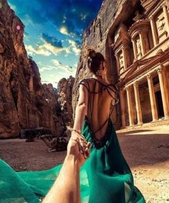 Follow Me Petra  Cities Paint By Numbers