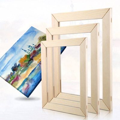 wood frame for canvas paintings