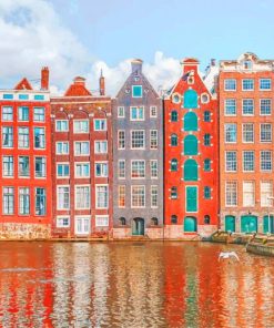 Amsterdam Architecture paint by numbers