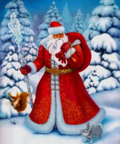 Santa Claus paint by numbers