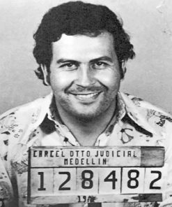 Pablo Escobar paint by numbers