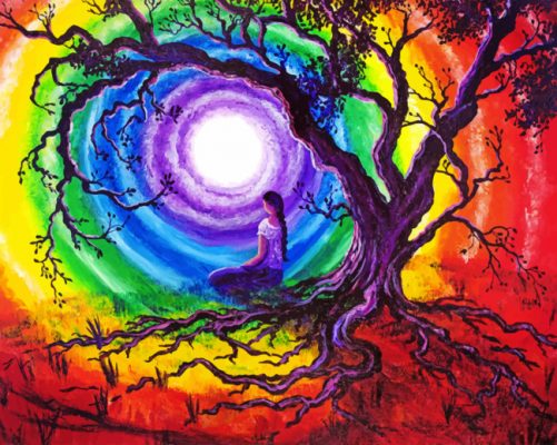 Tree Of Life Meditation paint by number