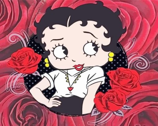 Betty Boop Paint By Numbers