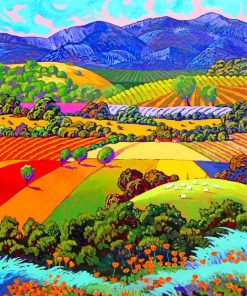 Landscape Art Paint by numbers