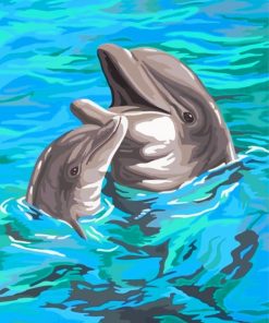 dolphins-paint-by-numbers