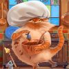 Chef Cat Paint by numbers