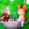 cute-cat-and-birds-paint-by-numbers