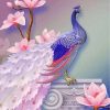 soft-purple-peacock-paint-by-numbers