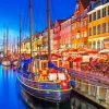 Nyhavn-canal-danemark-paint-by-numbers