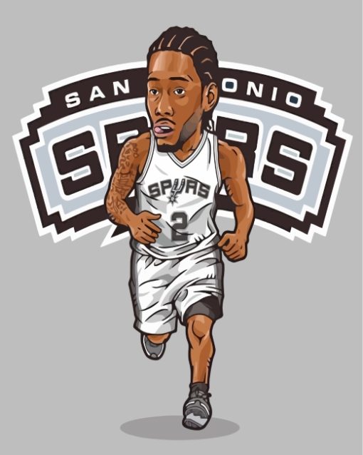 San-Antonio-Spurs-iullustrations-paint-by-numbers