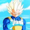 Vegeta Dragon Ball Paint by numbers