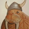 Walrus-viking-paint-by-numbers