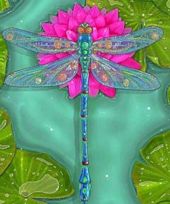 dragonfly-illustration-paint-by-numbers