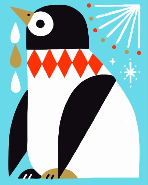 penguin-paint-by-numbers