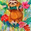 sloth-paint-by-number