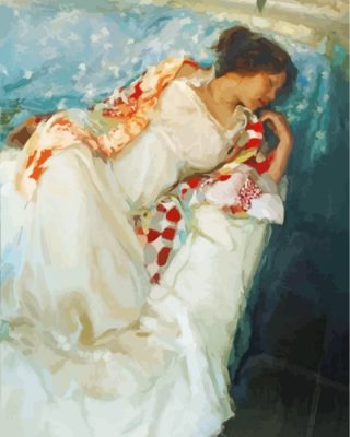 vintage-lady-sleeping-paint-by-numbers