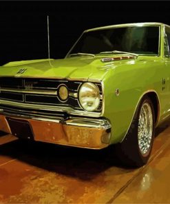 1968 Dodge Dart Car Paint By Number