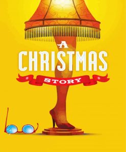 A Christmas Story Movie Poster Paint By Numbers