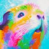 Abstract Guinea Pig Paint By Numbers