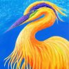 Abstract Heron Art Paint By Numbers