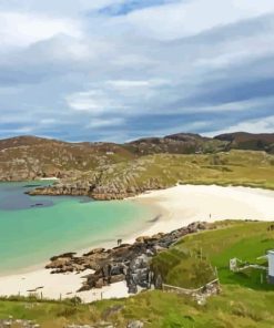 Achmelvich Bay Paint By Numbers