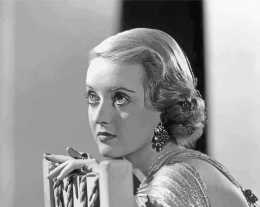 Actress Bette Davis Paint By Numbers