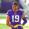 Adam Thielen Sport Paint By Numbers