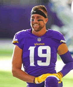 Adam Thielen Sport Paint By Numbers