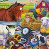 Aesthetic Farm With Animals Paint By Numbers