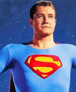 Aesthetic George Reeves Paint By Numbers