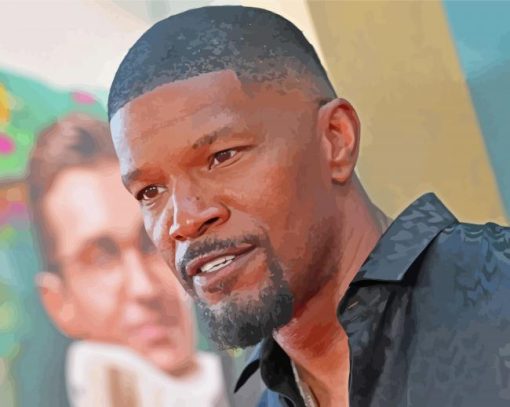 Aesthetic Jamie Foxx Paint By Numbers