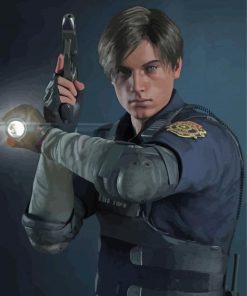 Aesthetic Leon Scott Kennedy Paint By Numbers