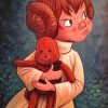 Aesthetic Princess Leia Baby Paint By Numbers