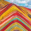 Aesthetic Rainbow Mountain Peru Paint By Numbers