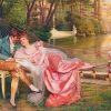 Aesthetic Regency Era Couple Paint By Numbers