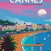 Aesthetic Cannes France Paint By Numbers