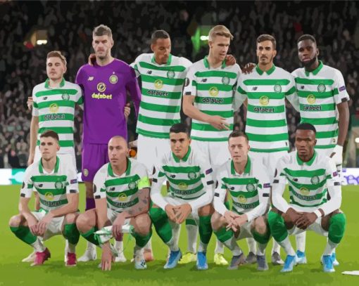 Aesthetic Celtic Team Paint By Numbers