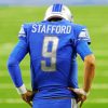 American Football Player Matthew Stafford Paint By Numbers