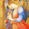 An Angel Playing A Flageolet Burne Jones Paint By Numbers