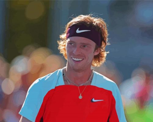 Andrey Rublev Player Paint By Numbers