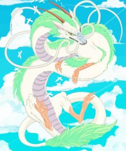 Anime Dragon Haku Paint By Numbers