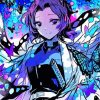 Anime Butterfly Paint By Numbers