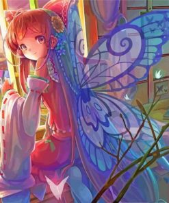 Anime Fairy Paint By Numbers