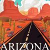 Arizona Poster Paint By Numbers