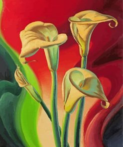 Arum Lilies Tretchikoff Paint By Numbers