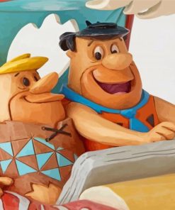 Barney Rubble Art Paint By Numbers