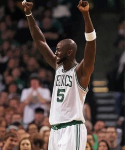 Basketball Player Kevin Garnett Paint By Number